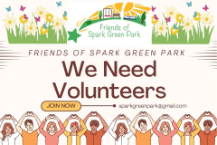 Friends of Sparkgreen Park  volunteers