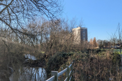 River Cole with Recreation Ground