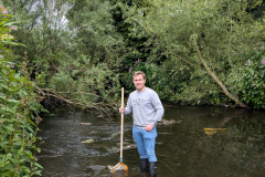 Dr James White -River Cole Urban Riverfly Fly demo