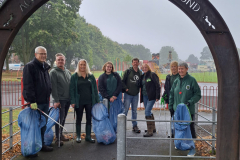 Chris meets with the Friends of Acocks Green Rec and Westley Vale Millennium Green, with Cllr. Roger Harmer supporting local volunteer efforts