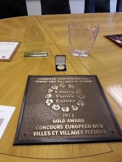 Entente Florale Award Gold
