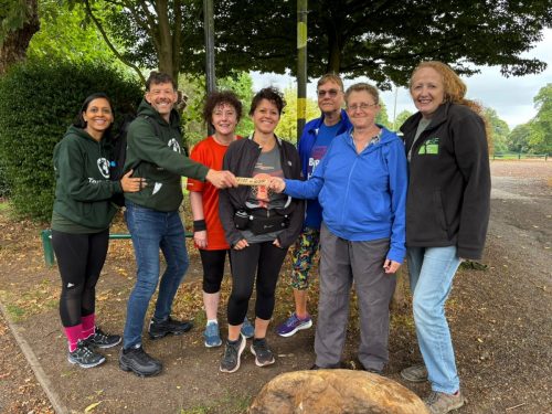 Baton Walk Day 1: Friends of Cotterdige Park