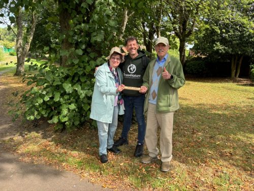 Baton Walk Day 1: Friends of Queens Park