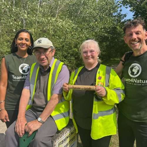 Baton Walk Day 2: Friends of Queslett Nature Reserve