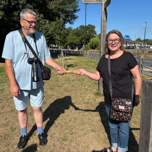 Baton Walk Day 3: Friends of Cotterills Lane Recreation Ground