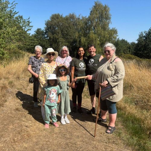 Baton Walk Day 3: Friends of Hodge Hill Common