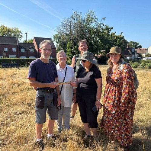 Baton Walk Day 3: Friends of Old Yardley Park