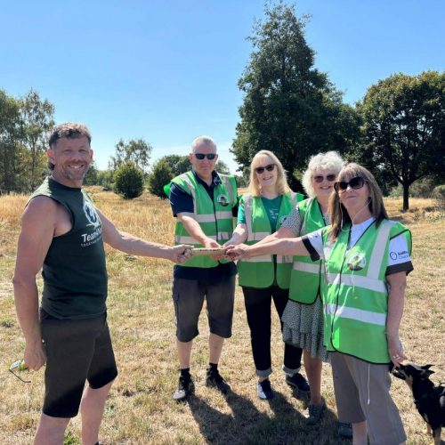 Baton Walk Day 3: Friends of Stechford Hall Park