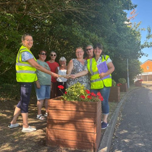 Baton Walk Day 3: Friends of Tile Cross Park