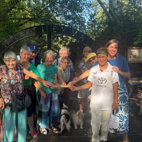 Baton Walk Day 3: Westley Vale Millennium Green