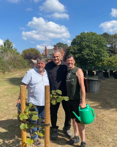 Baton Walk Day 4: Carl Chinn, Paul Cadman and Chris Millward