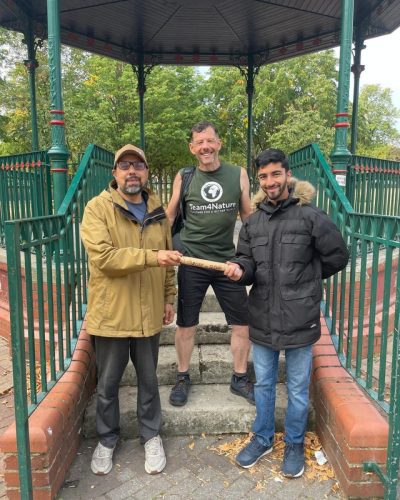 Baton Walk Day 4: Friends of Sparkhill Park